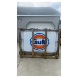 Gulf Gas Station Sign 77" X 53ï¿½