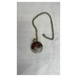 Quartz Pocket Watch With Chain, Deer, Needs