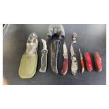 Pocket Knives And Binoculars