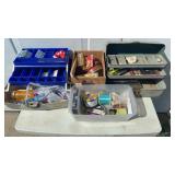 Fishing Gear Boxes,Lures, And Line