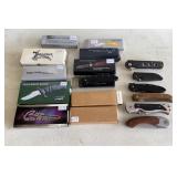 Assortment of Pocket Knives