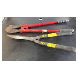 Bolt Cutters And Garden Shears