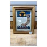 1935 Remington Shot Shell Advertisement Framed