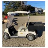 1999 Yamaha Gas Golf Cart w/ Metal Utility Bed