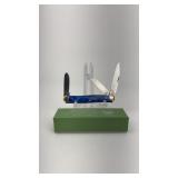 New- H&R 3 Bld Stockman Blue Silk Corolon/2001