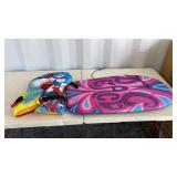 Spider-Man Life Jacket And Knee Board