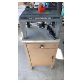 Hirsh Router Table And Rockwell Router On Cabinet