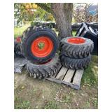 SS Loader 12-16.5 Skid Steer Tires And Rims