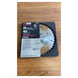 Craftsman 10 Inch 40 Tooth Blade
