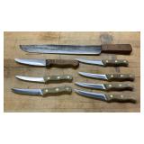 Chicago Cutlery Knives & 19" Breaker Knife