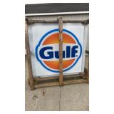 Gulf Express Gas Station Signs