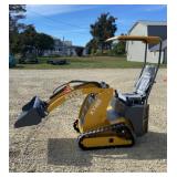 Unused Kylin KY460 Tracked Mini SkidSteer