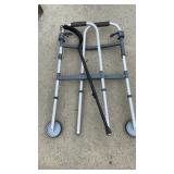 Walker And Cane