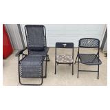 3-Folding Chairs