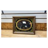 Framed Etched S&W Picture Mirror