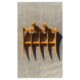 Unused Landscape Rake Attachment Fits Cat 301
