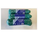 3/8IN Poly Braided Utility Rope 100FT Lengths