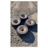 4 Golf Cart Tires And Rims