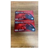 2 Boxes XXL Nitrile Gloves Latex Free
