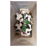 Tote of Wooden Cows