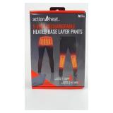 New-Lg 5 Volt Rechargeable Heated Base Layer Pants