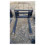 Agrotk 48" Pallet Forks Fits Full Size Skidsteer