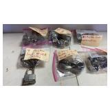 Large Lot of Pad Locks- Some Keyed some