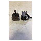 Brown And Sharpe Machinist V Block And Clamps