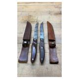 2 Cutco Knives W/Sheath No.62
