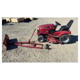 Toro Wheel Horse Lawn Mower w/ Plow