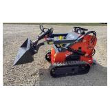 Unused Kylin KY380 Tracked Mini SkidSteer