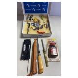 Fishing Lures - Filet Knife and Sharpener and G