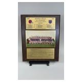 1990 AFC Champion Team Photo Plaque