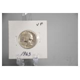 1963 Washington Quarter