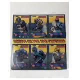 1994 Edge Boss Squad Set Uncut Sheet-Faulk Rookie