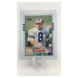 1989 Topps Traded Troy Aikman Rookie Card