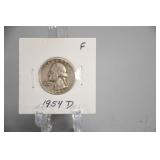 1954 D Washington Quarter