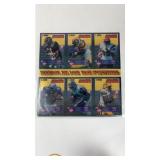 1994 Edge Boss Squad Set Uncut Sheet-Faulk Rookie