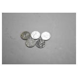 5 Steel Pennies