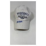 Baseball Hall of Fame Hat Signed Bob Fellen