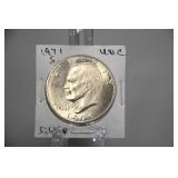 Silver 1971-S Ike Dollar