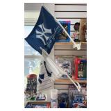 2 NY Yankees Flags