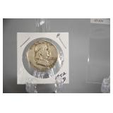 1952 D Benjamin Franklin Half Dollar
