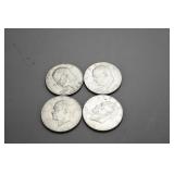 4 Eisenhower Dollar Coins