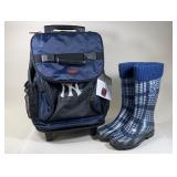 Rolling Yankeeï¿½s Cooler & Sm Ladies Rubber Boots