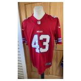 Sm Bernard 43 Buffalo Bills Jersey
