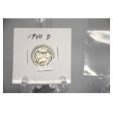 1940 D Morgan Dime