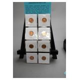 8 Uncirculated Mint Set Medallions