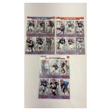 1993 Buffalo Bills Game Set-3 Uncut Sheets