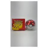 New-1999 Pikachu Pokemon Burger King 23Kt Gold